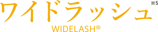 ワイドラッシュ