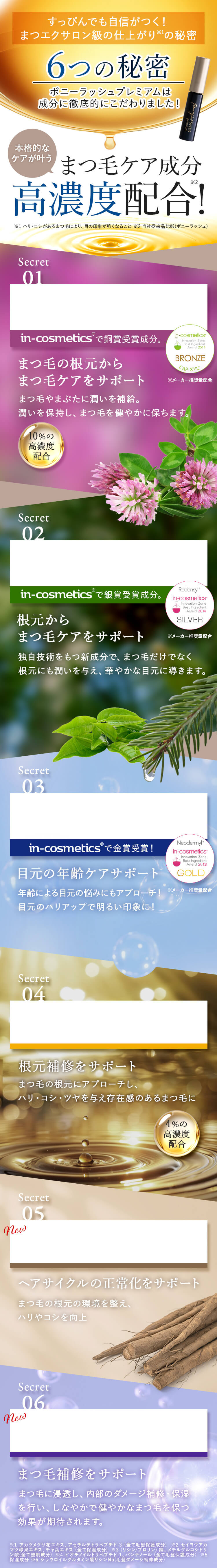 ６つの秘密