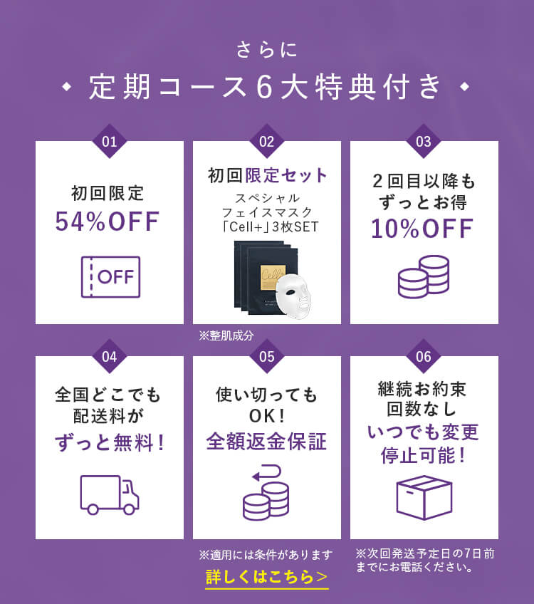 定期コース６台特典付き