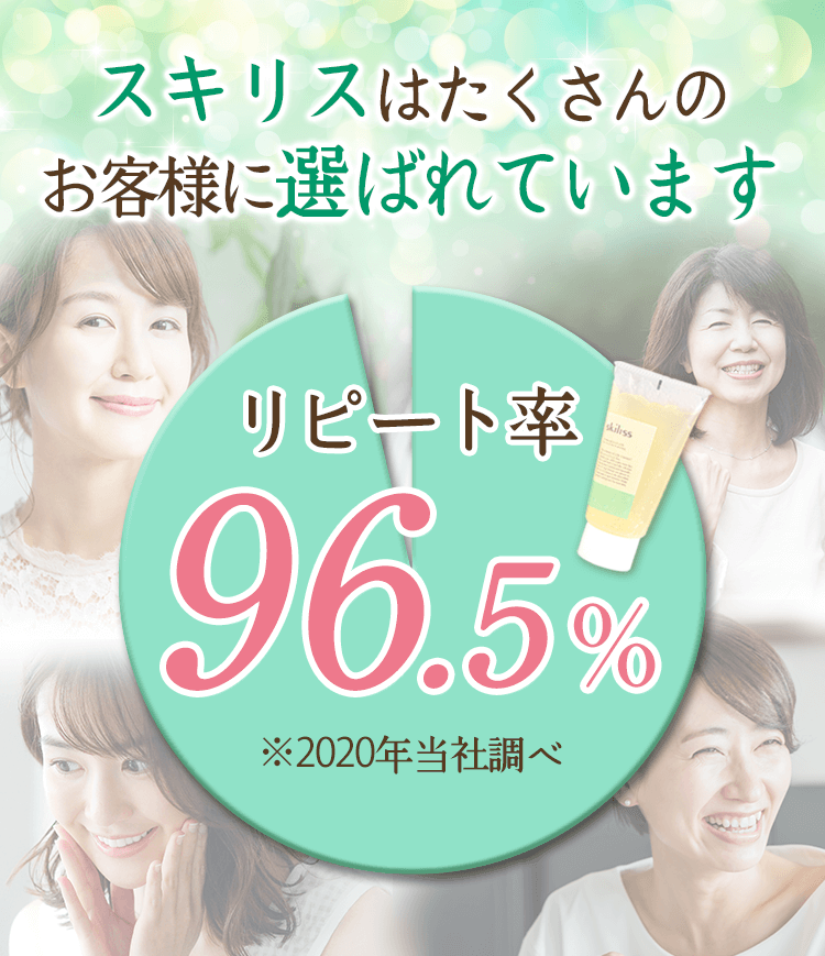 スキリスはたくさんのお客1様に選ばれています